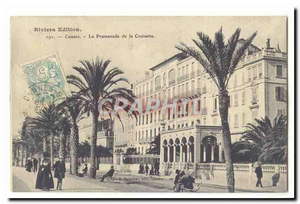 Cannes — Die Promenade de la Croisette — Riviera Edition - Vorderseite