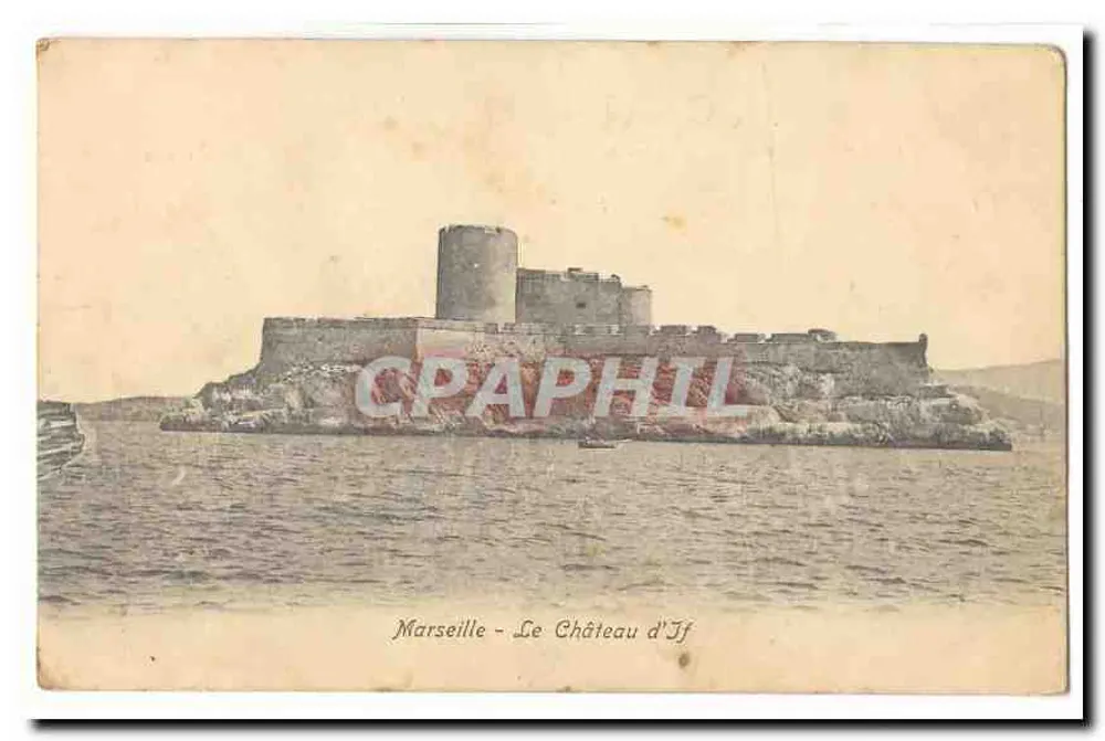 Marselha - O Castelo de If — CPHIL - Frente
