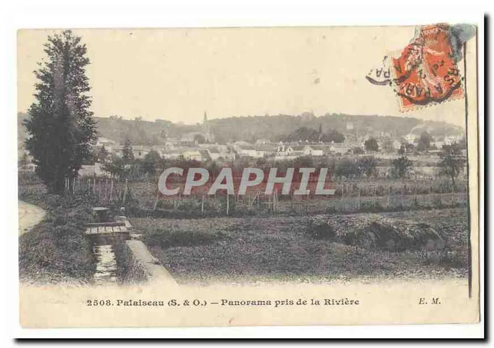 Palaiseau (S. & O.) — Panorama preso dalla Fiume — S. & O. n°2508 - Recto