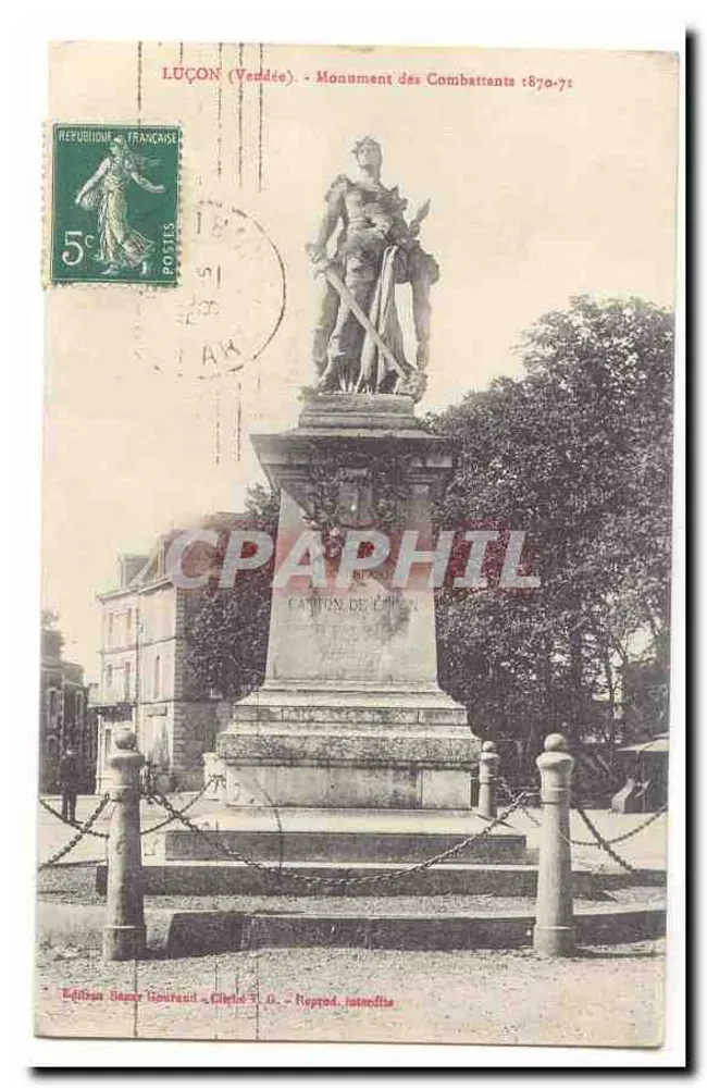 लूकॉन (वेंडे) — 1870-71 के लड़ाकू लोगों का स्मारक — एडिशन जी. लेप्रू, चाटो-टी. डी. - अपरिवर्तित पुनर्मुद्रण - आगे