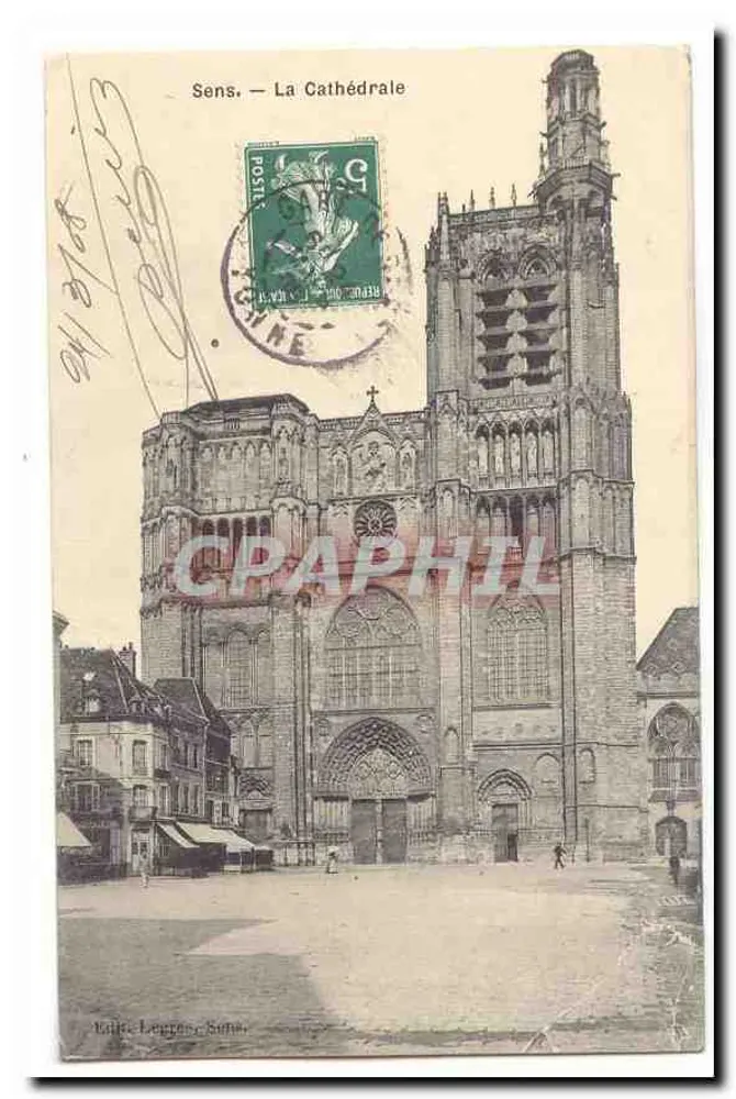 Sens — A Catedral — Editor Leggern, Série não numerada - Frente
