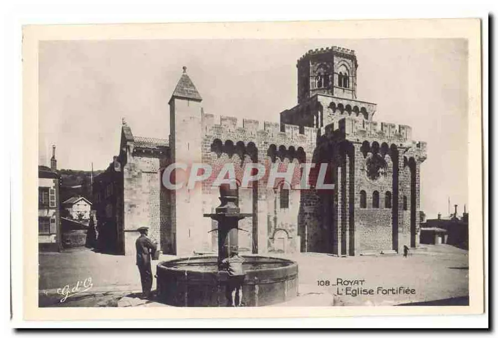 Royat — De Versterkte Kerk — G.d.G. n°108 - Voorkant