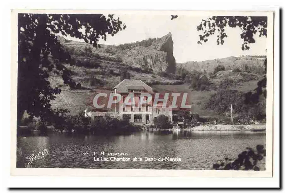 See Chambon und der Dent-du-Marais — Auvergne — G.D.O. - Vorderseite
