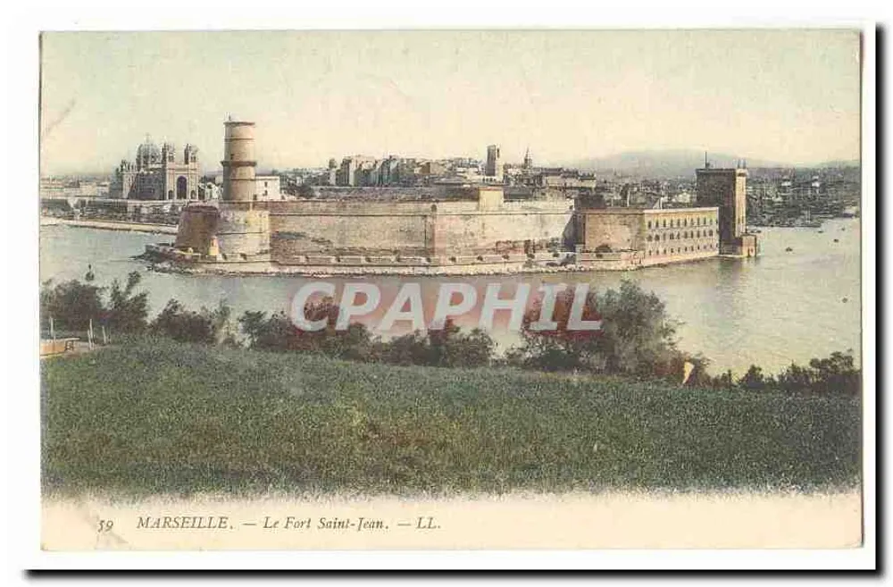 Marseille — O Forte Saint-Jean — LL. - Frente