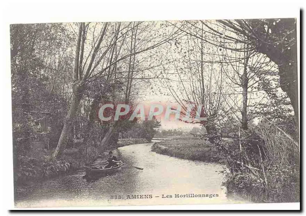 AMIENS — Os Hortillonnages - Frente
