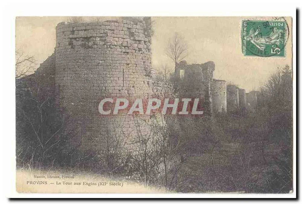 Provins — Die Tour aux Engins (12. Jahrhundert) - Vorderseite