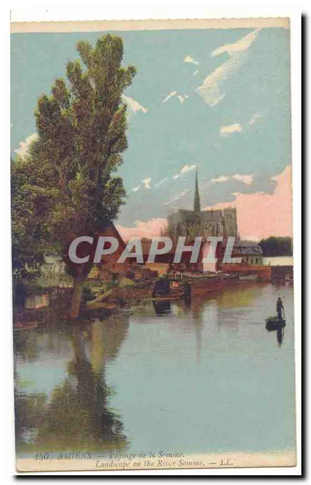 Amiens — Paisagem da Somme — LL - Frente