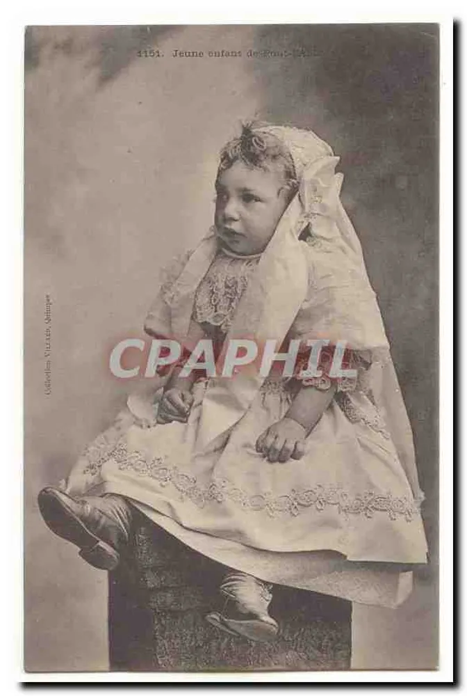 Junges Kind aus Genf — Sammlung Villars-Antierpe — Nr. 1151 - Vorderseite