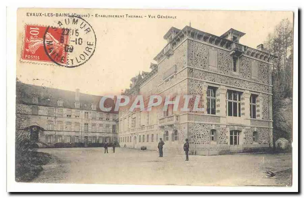 Evaux-les-Bains (Creuse) - Thermalbad - Allgemeiner Blick - Vorderseite
