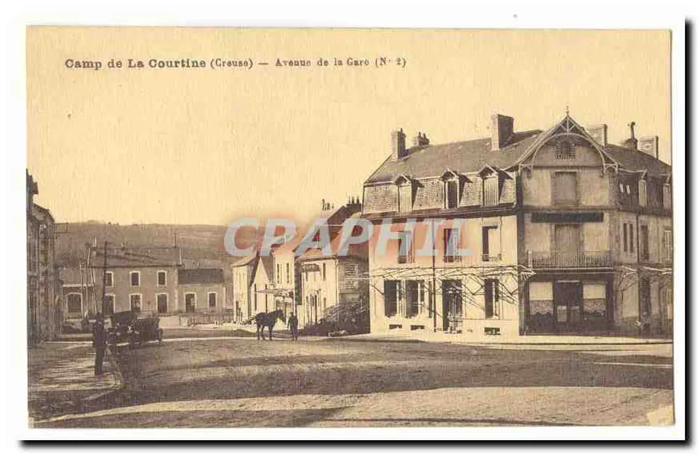 Camp de La Courtine (Creuse) — Avenue de la Gare (Nr. 2) - Vorderseite
