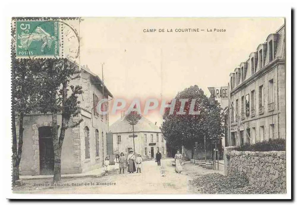 Camp de la Courtine — La Poste — Verlag Komiron, Bazar de la Monangère - Vorderseite