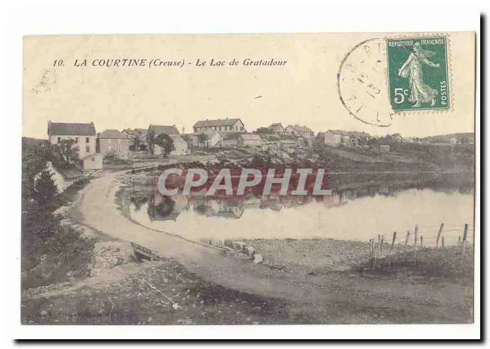 LA COURTINE (Creuse) — See Gratadour — Verlag: J. Lecoeur-Philippe - Vorderseite