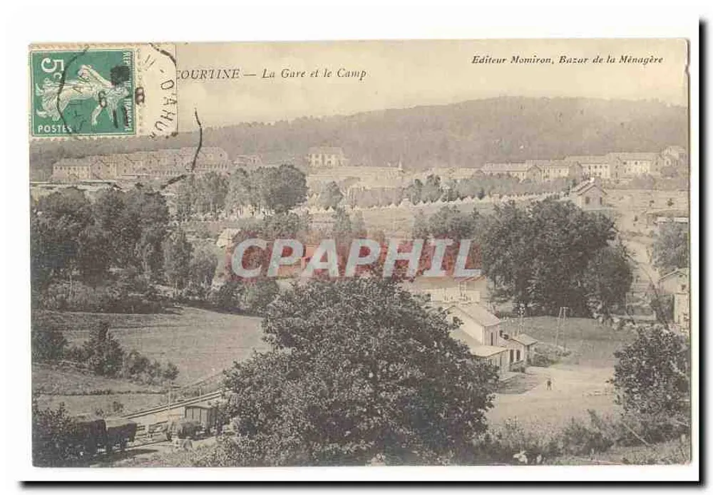 Courtine — Die Station und das Lager — Verlag Momiron, Bazar de la Ménagère - Vorderseite