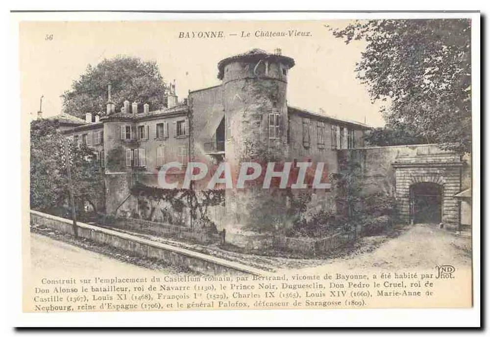 Bayonne — O Castelo Velho — editor Jhot, n° 56 - Frente
