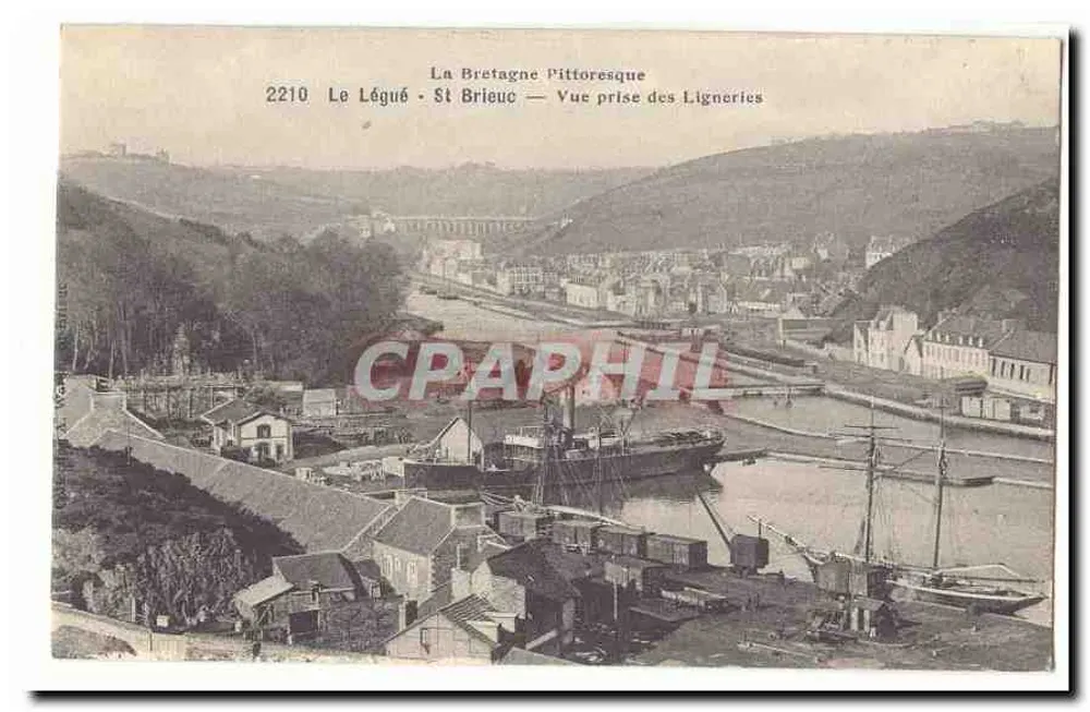 Le Légué - St Brieuc — Aufnahme aus den Lignereries — La Bretagne Pitttoresque 2210 - Vorderseite