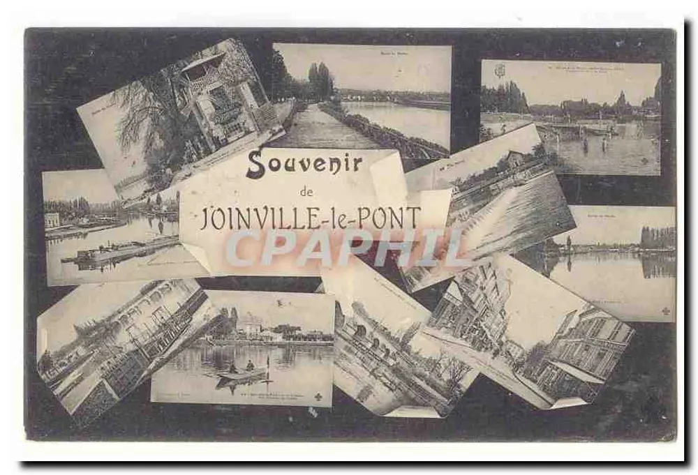 Souvenir de JOINVILLE-le-PONT — coleção de cartas postais - Frente