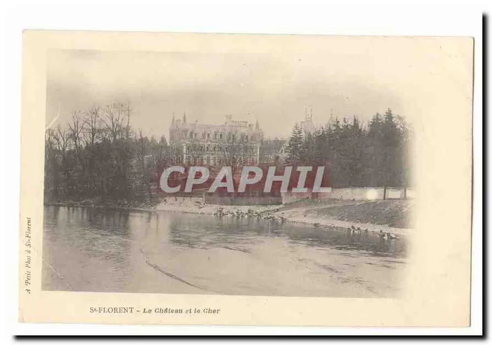 St-FLORENT - Schloss und Cher — A. Papi Phot. von St-Florent - Vorderseite