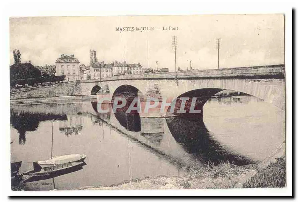 MANTES-la-JOLIE — O Ponte — P. Dijon, Mantes - Frente