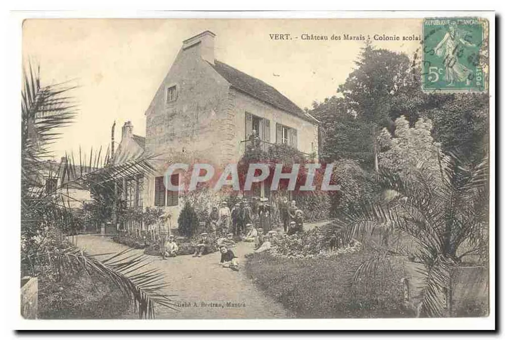 VERT - Schloss der Moore: Schulkolonie — Verlag A. Deutran, Mantes - Vorderseite