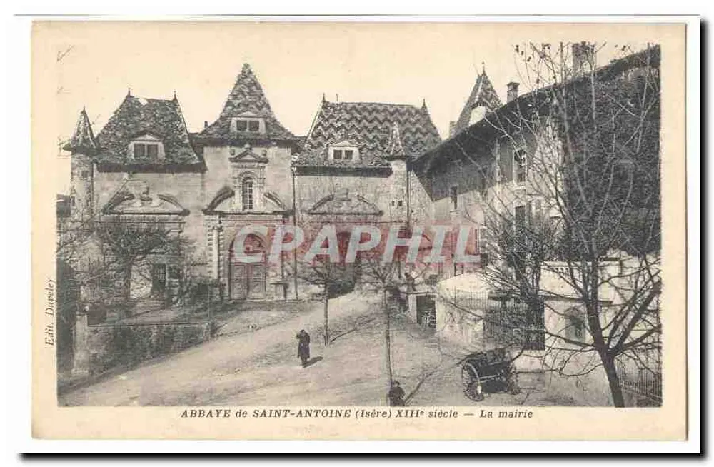 Abtei Saint-Antoine (Isère) 13. Jahrhundert — Das Rathaus - Vorderseite