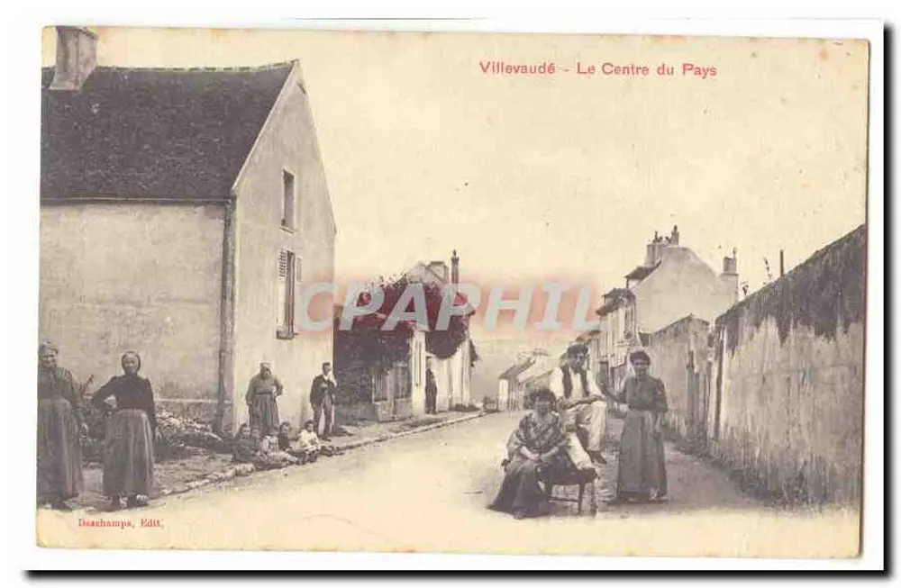 Villevaudé - O Centro do País — Deauhampu, Édit. - Frente
