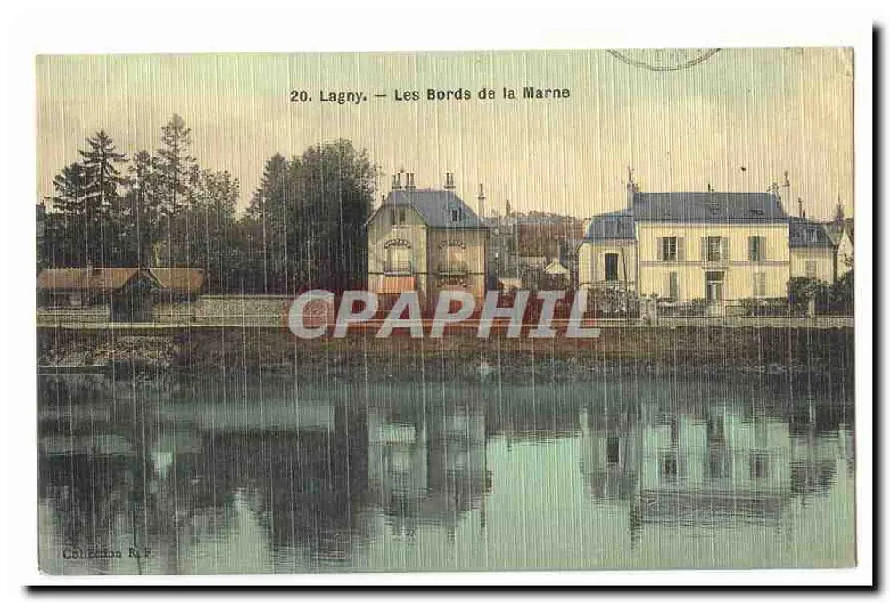 Lagny — Die Ufer der Marne — Sammlung R.F. - Vorderseite