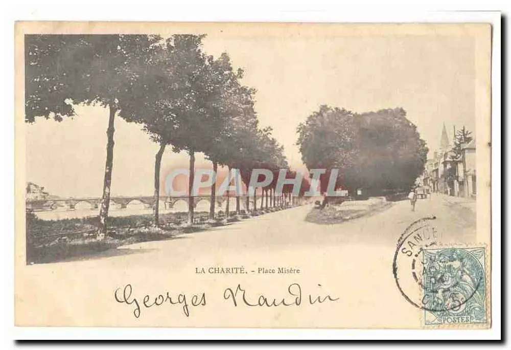 La Charité - Praça da Miséria — Georges Maudin - Frente