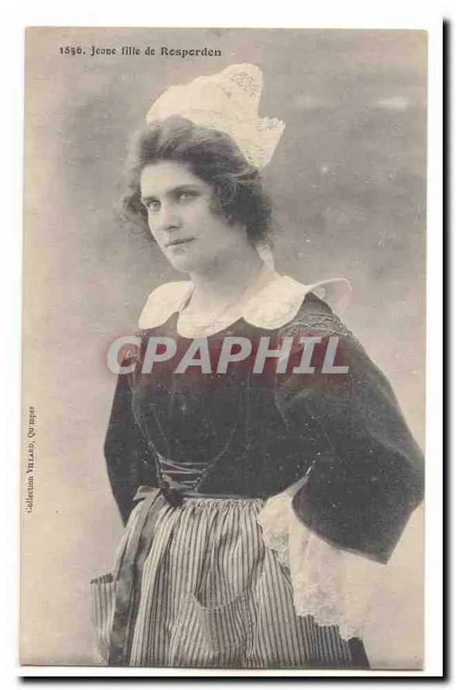 Junge Frau aus Resparden — 1856 — Sammlung Villard, Ommiper - Vorderseite