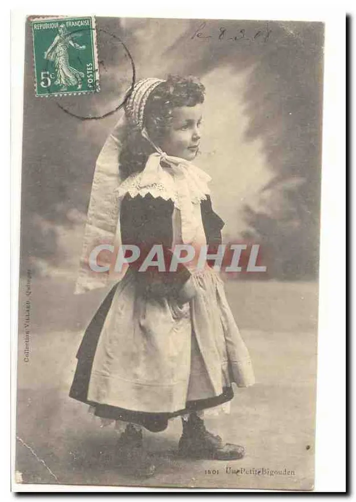 Eine Kleine Bigouden — Collection Val-Lab — Quimper - Vorderseite
