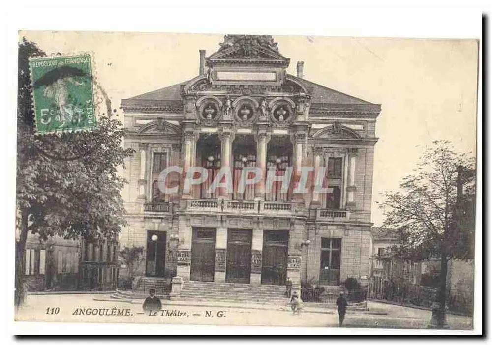 Angoulême — O Teatro — N.G. - Frente