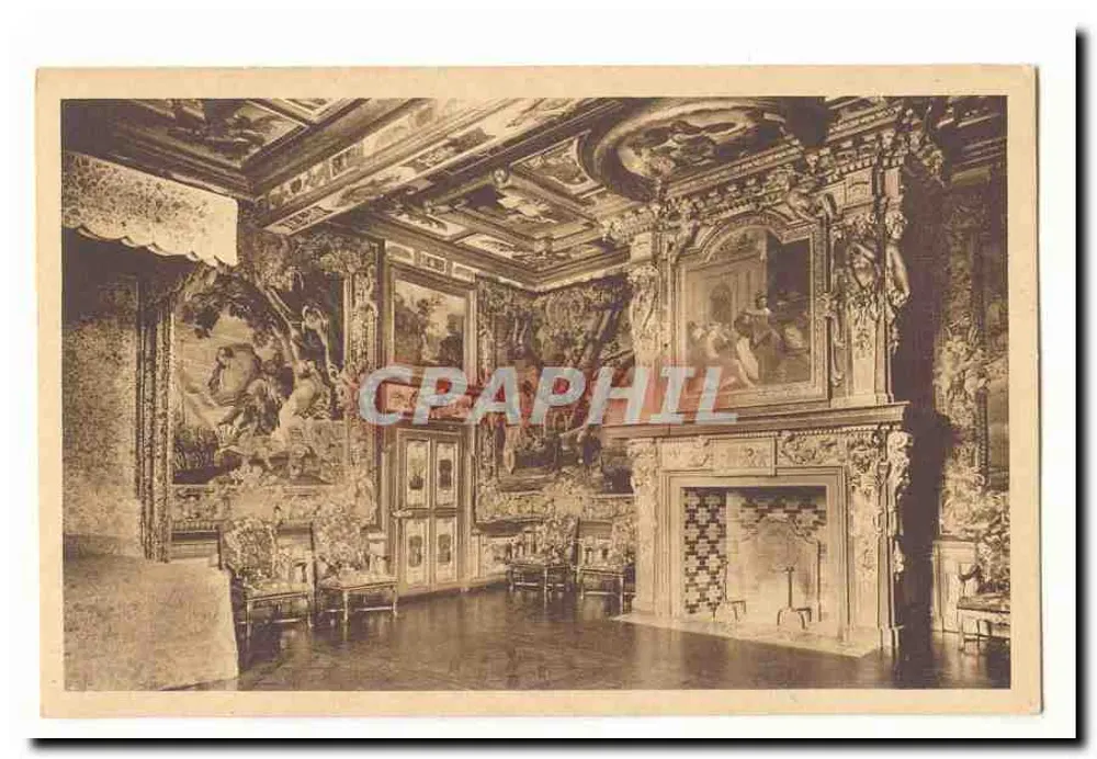Sala decorada — interior ricamente decorado — editor não identificado - Frente