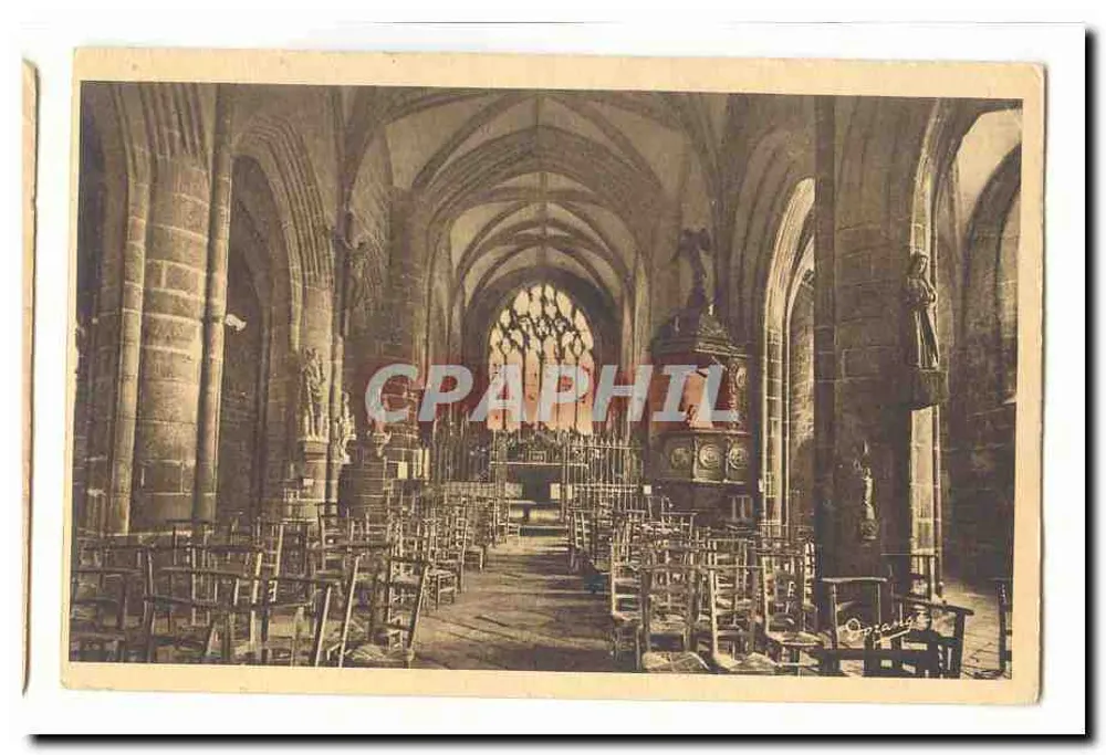 Interior de catedral gótica — editor Optane, número de série não visível - Frente
