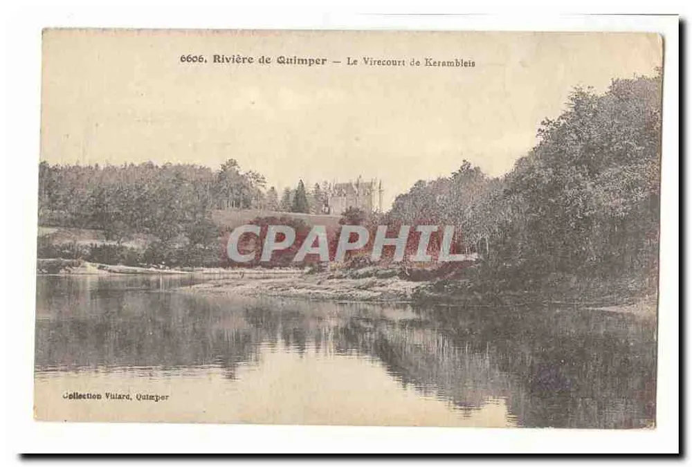 Fluss von Quimper — Le Virecourt de Kerambleis — Sammlung Vuitard, Quimper - Vorderseite