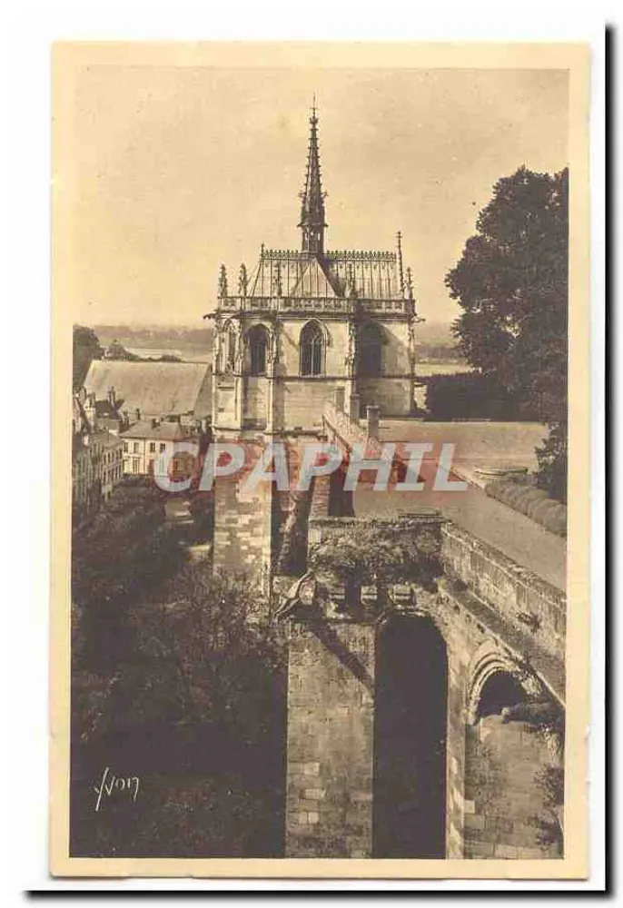 Vista da catedral de Chartres — editor Yvon, número de série não visível - Frente