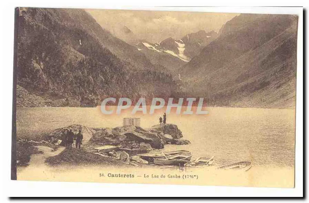 Cauterets — Lago de Gaubo (1736 m) - Frente