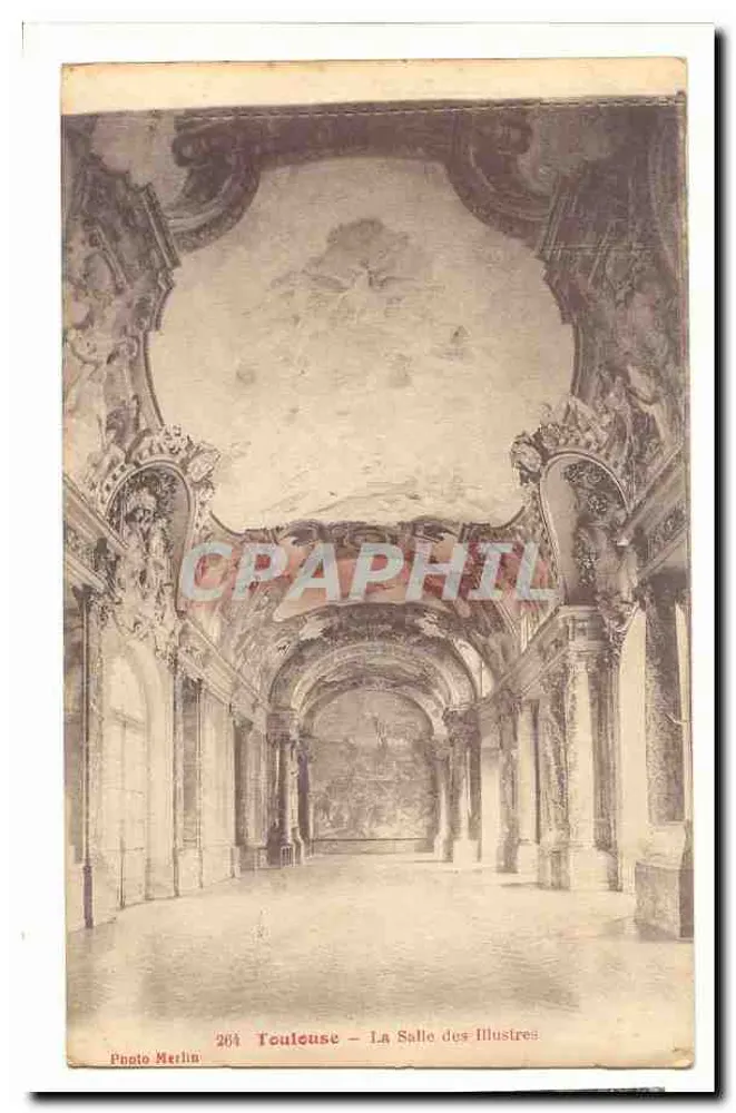 Toulouse — Die Halle der Ehrwürdigen — Photo Merlin n°264 - Vorderseite