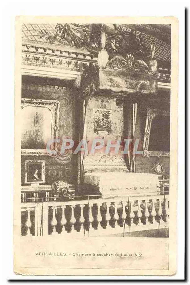 Versailles - Quarto de dormir de Luís XIV - Frente