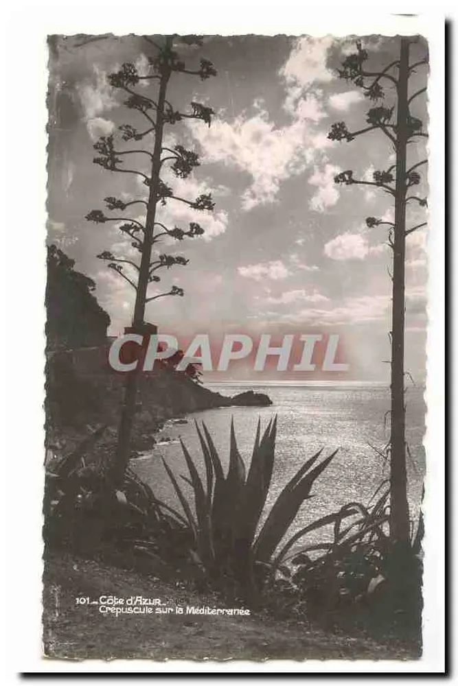 Côte d'Azur — zonsondergang over het Middellandse Zee — n°101 - Voorkant