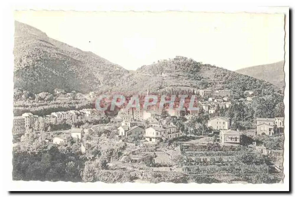 Bergdorf — Panoramablick — unbekannter Verlag - Vorderseite