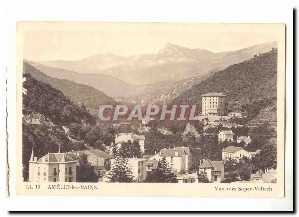 Amélie-les-Bains — Vista para Super-Valtech — LL 15 - Frente