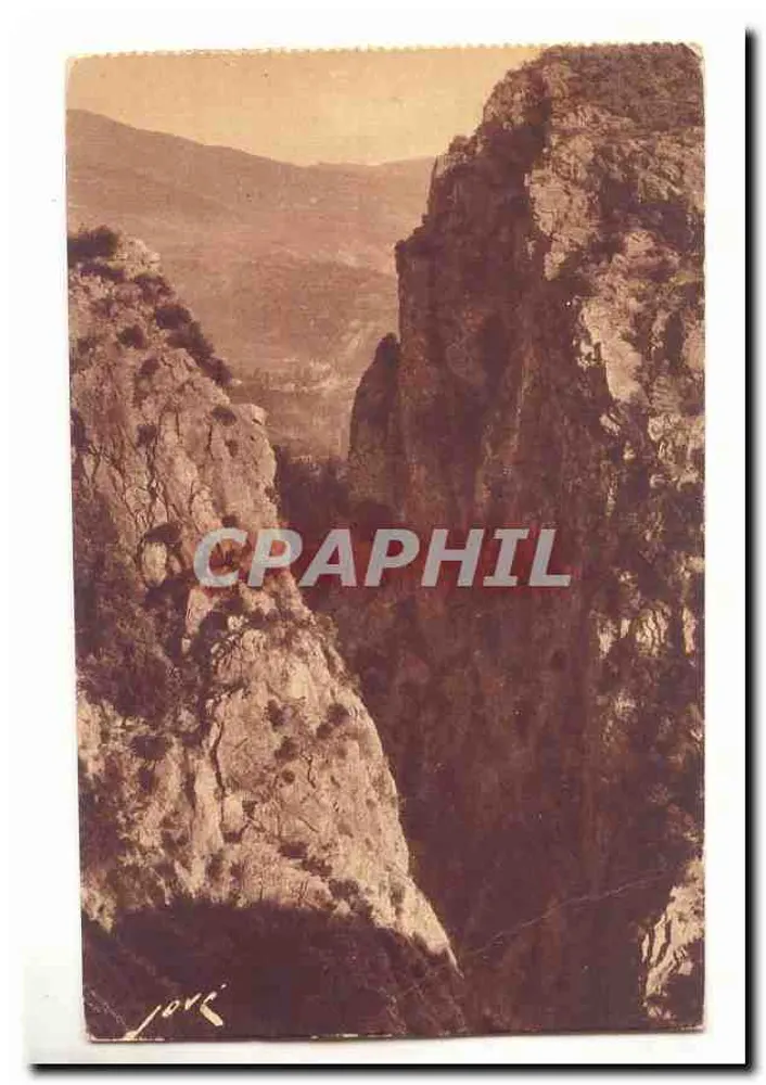 Gorges de Jovi — Panoramablick — Jovi - Vorderseite