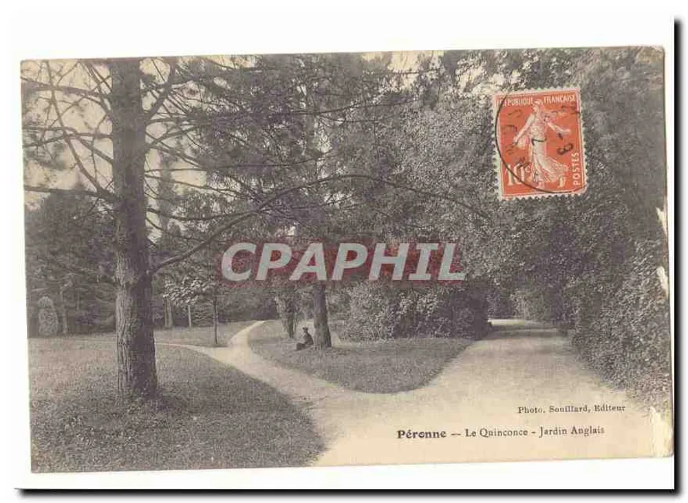 Pérenne — O Quinconce — Jardim Inglês — Foto Souilllard, Editor - Frente