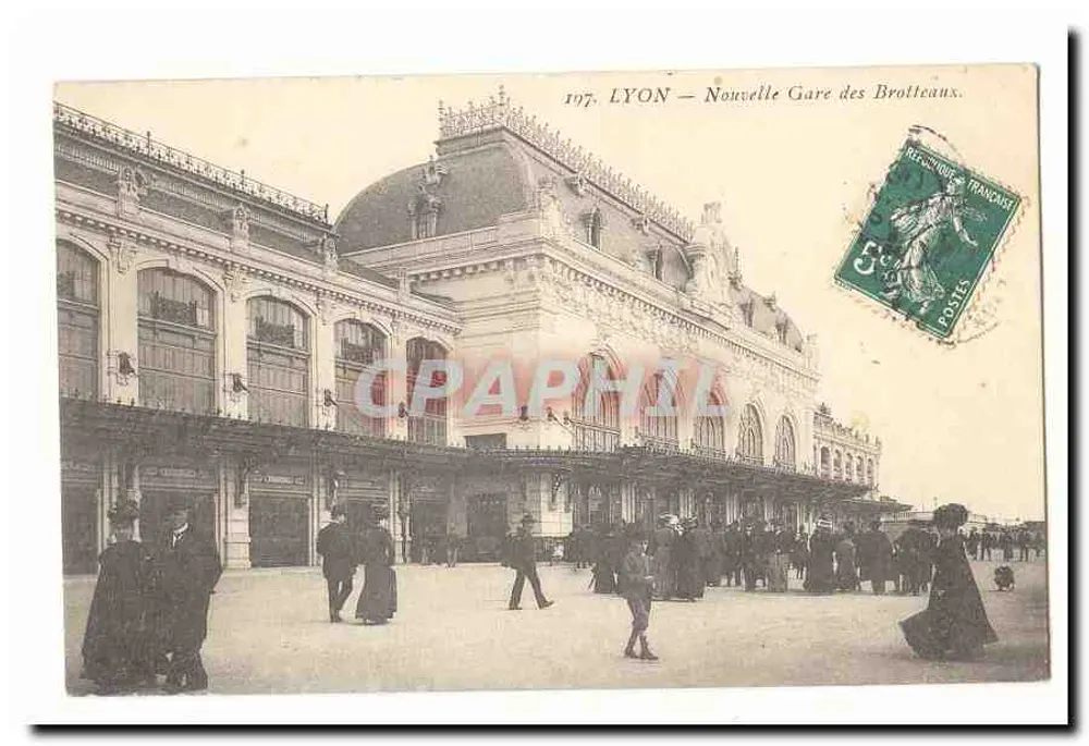 LYON — Neue Brotteaux Station — n° 197 - Vorderseite