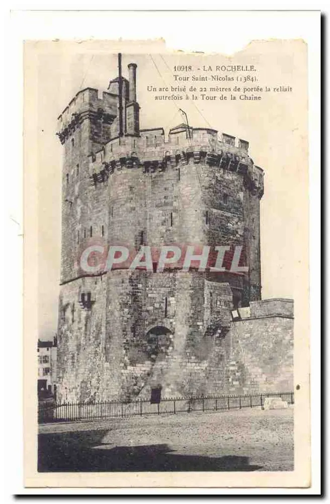 ला रोचेल - सेंट-निकोलस के टॉवर (1384) - CPHAPHIL - आगे