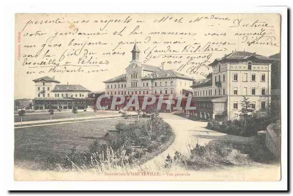 Sanatório de HAUTEVILLE — Vista geral — Impressora de Altkirch - Frente