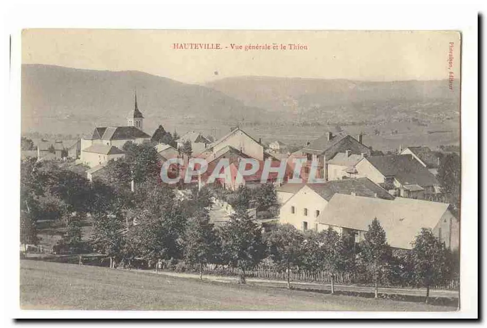 Hauteville - Allgemeiner Blick und der Thion — Floréalbon, Verlag - Vorderseite