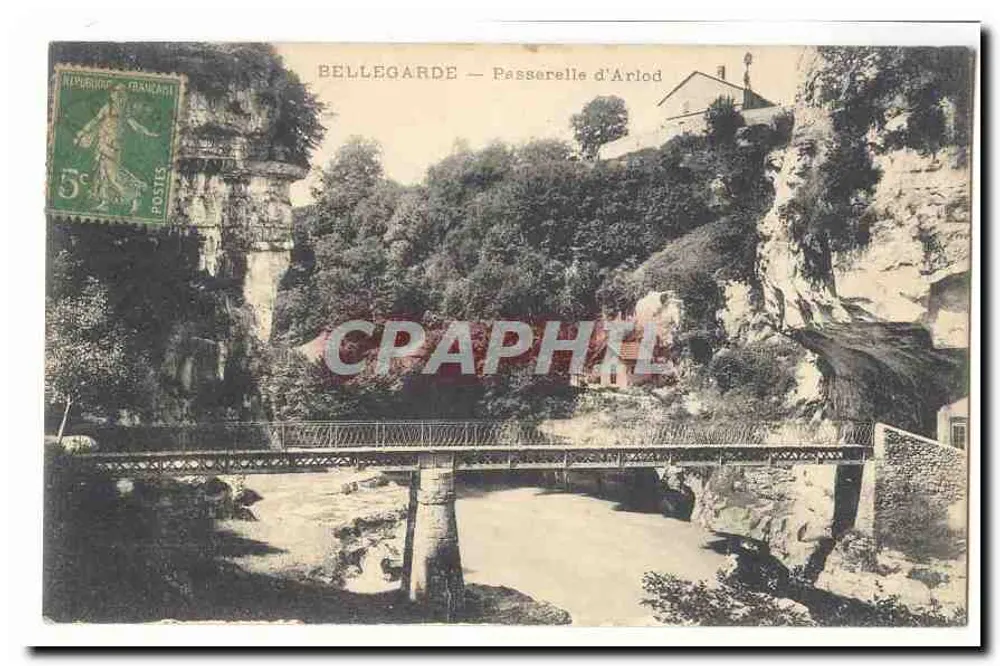 Bellegarde — Ponte de Ariolod — editor não visível - Frente