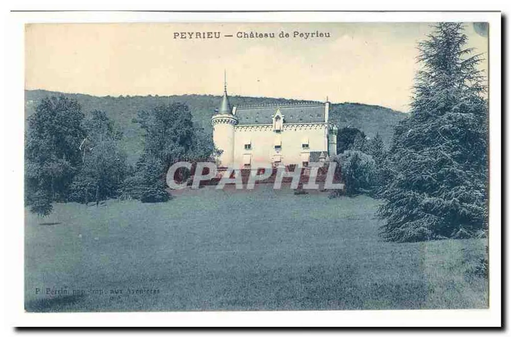 Peyrieu — Castelo de Peyrieu — P. Bérénin, imp. Lyon, às aventuras - Frente