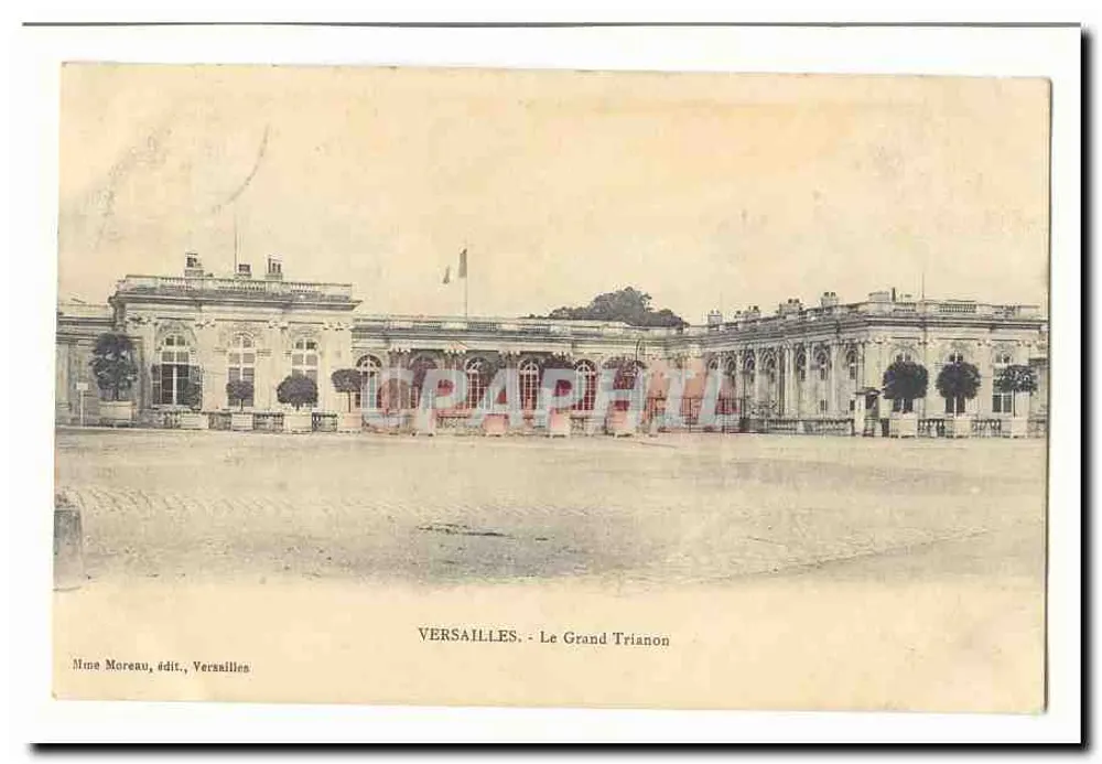 Versailles - O Grande Trianon — Mina Moreau, editora, Versailles - Frente