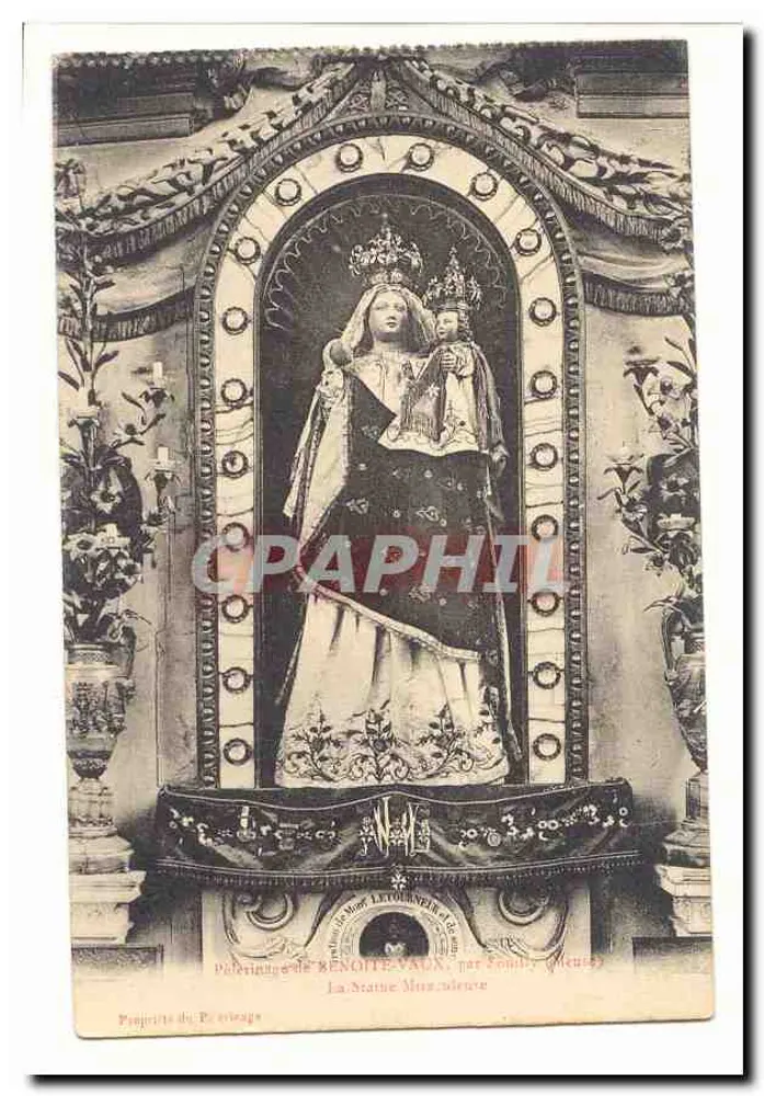 Statue der Gottesmutter der Geburt — Verleger Renoite-Vaux - Vorderseite